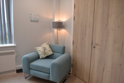 Picture of chair in Serenity Suite