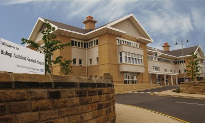 Image of the outside of a hospital