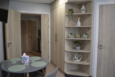 Picture of dining area in Serenity Suite